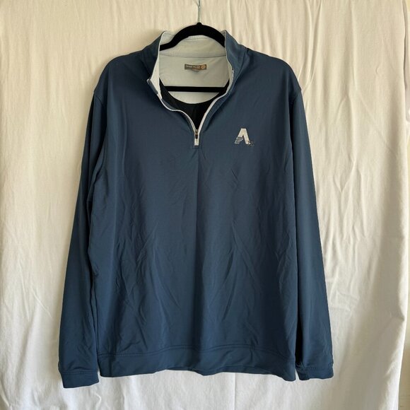 Peter Millar Performance Quarter-Zip Golf Pullover – Moisture-Wicking – XL - Picture 1 of 5